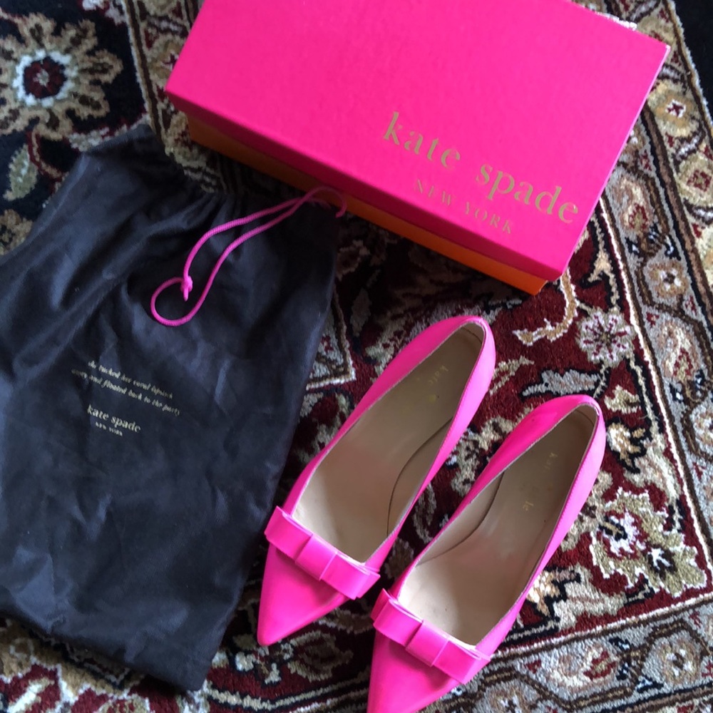 Hot Pink Kate Spade Shoes